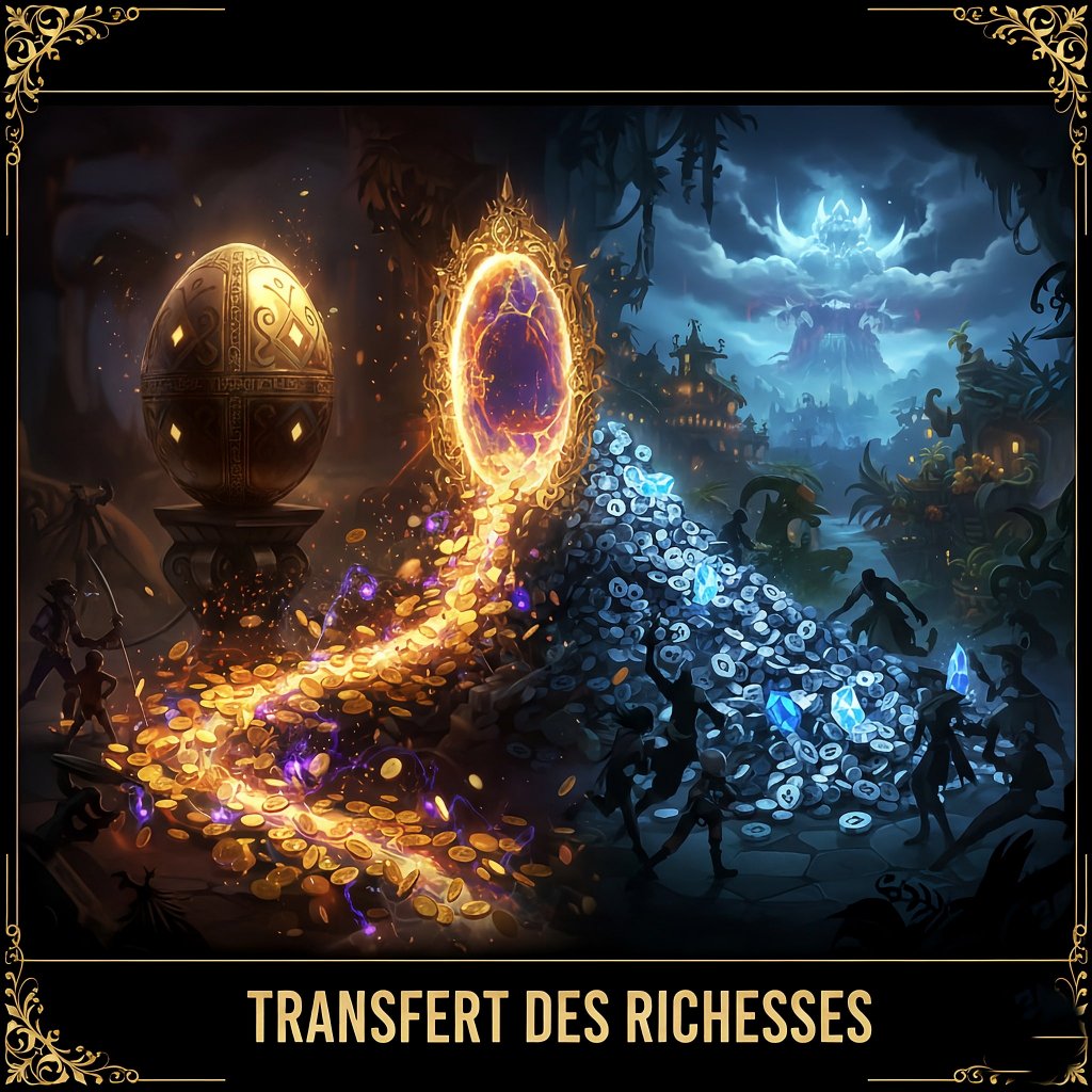 Transfert de kamas Dofus vers Wakfu et vente de kamas sur le serveur Pandora - Kamasitas